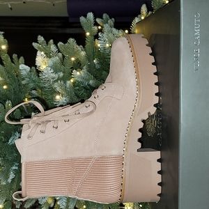 Vince Camuto Mauve Movelly Hiker Boot Size 10